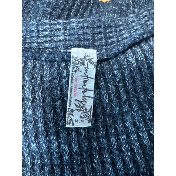 Free People Long Sleeve Snap Front Keep Your Cool Thermal Bodysuit Women’s Sz S - Picture 5 of 10